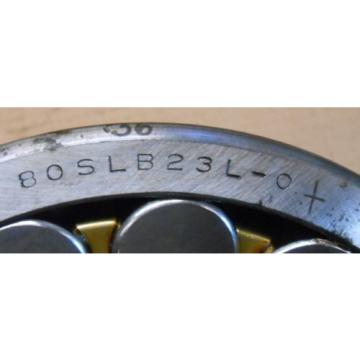 LINK BELT SPHERICAL ROLLER BEARING, 80SLB23L-0, 22316LB, 80 X 170 X 58 MM