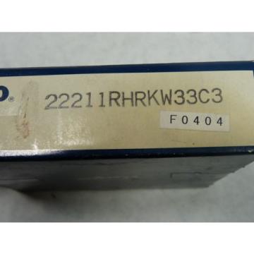 Koyo 22211RHRKW33C3 Spherical Roller Bearing ! NEW !