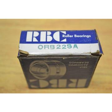 RBC ORB22SA 1.48&#034; Bore x 2-3/16&#034;OD Unsealed Spherical Plain Bearing