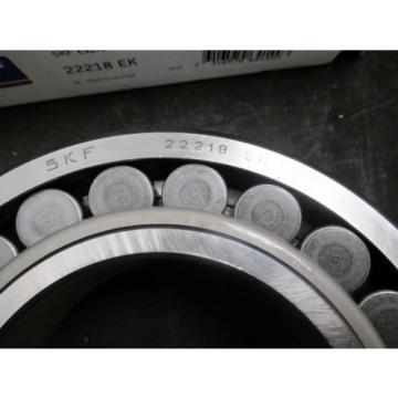 New SKF Spherical Roller Bearing - 22218 EK