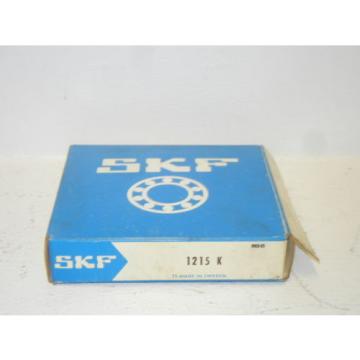 SKF ball bearings France 1215 K NEW SELF ALIGNING DOUBLE ROW BALL BEARING 1215K