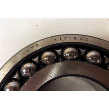 SRO ball bearings Portugal Self Aligning Ball Bearing 1318-K C/3 1318K 1318KC3 90MM Bore New