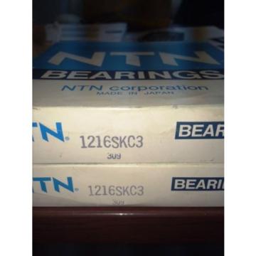 Ntn ball bearings New Zealand 1216SKC3 Self Aligning Double Ball Bearing