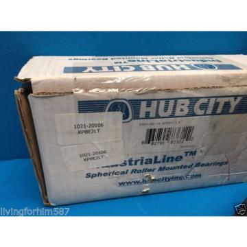 Hub City KPBE2LT Pillow Block, Spherical Roller Bearing, E-Type Dim, 2&#034; Bore