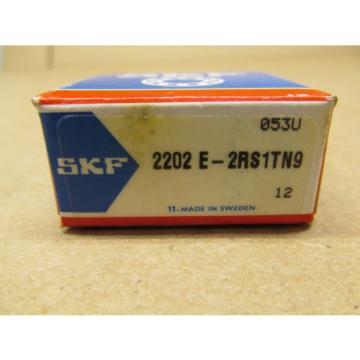 1 Self-aligning ball bearings Philippines SKF 2202 E- 2RS1TN9 SELF-ALIGNING BALL BEARING, DOUBLE SEAL CLOSURE