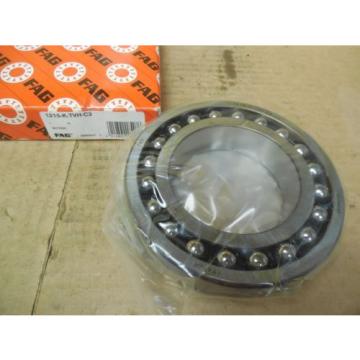 FAG Self-aligning ball bearings Spain Self-Aligning Roller Ball Bearing 1215-K-TVH-C3 1215KTVHC3 New