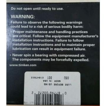 Timken Torrington NTA-6681 Heavy Duty Needle Roller Thrust Bearing Mack 47AX45