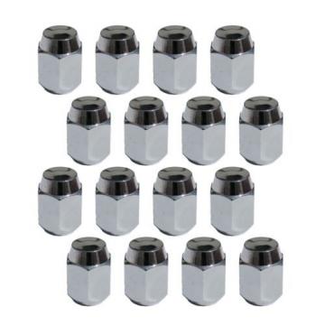 16 Piece Set Acorn Style Chrome Lug Nuts 12x1.5 Thread Pitch