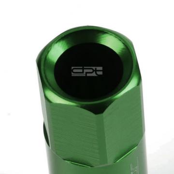 20PCS M12 X 1.5 EXTENDED ALUMINUM LOCKING LUG WHEEL ACORN TUNER LOCK NUTS GREEN