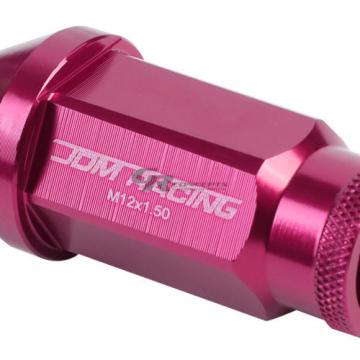 FOR CORVETTE/MALIBU/lMPALA 20X ACORN TUNER ALUMINUM WHEEL LUG NUTS+LOCK+KEY PINK