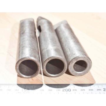 Three Morse taper MT4 adapter sleeves to take MT2 MT3