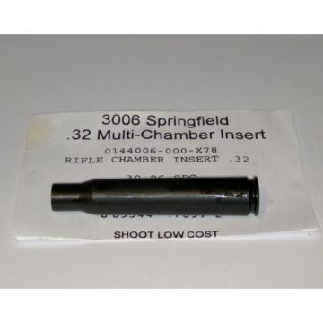 30-06 Rifle to .32 Cal Chamber Insert Barrel Adapter Reducer Sleeve