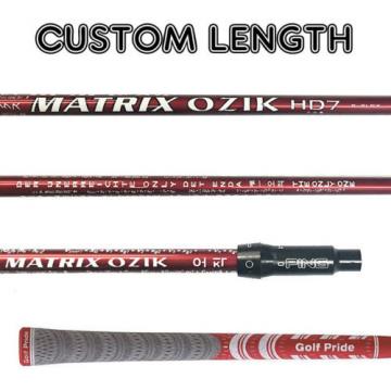 Matrix Ozik HD7 Driver Shaft S-Flex W/Ping G/G30 Adapter Sleeve *CUSTOM LENGTH*