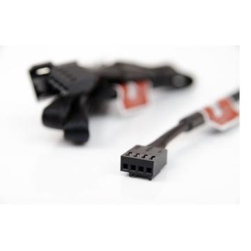 Noctua 4 pin PWM Case Fan Extension Cable Cord Adapter 30cm Sleeved Black NA-EC1