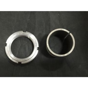 New SKF Adapter Sleeve for Bearing with Lock Nut Part#H311