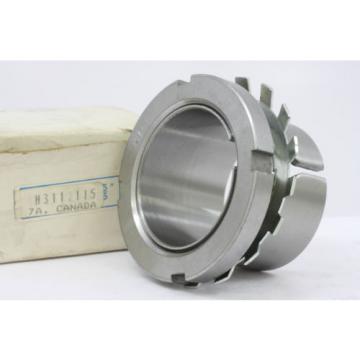 H 311 Bearing ADAPTER SLEEVE WITH LOCKING NUT 50mm X 75mm X 45mm  IN BOX