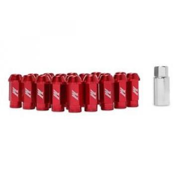 MISHIMOTO Aluminum Locking Lug Nuts 12x1.25 Red 20pcs