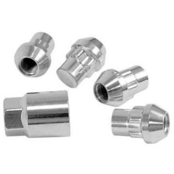 4 Chrome Wheel Lug Nut Locks W/Key 14x1.5mm SUV Range Rover HSE Sport LR3 LR2