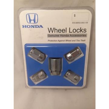 Genuine OEM Honda Wheel Lock Set Locks