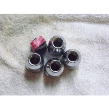 1/2-20 Locking  Lug Nuts and key NEVER USED FREE SHIPPING