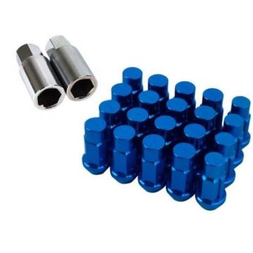 GODSPEED BLUE M12X1.5MM T4 EXTENDED RIM WHEEL LUG NUTS NUT WITH LOCK CIVIC EG EF