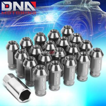 20 PCS SILVER M12X1.5 OPEN END WHEEL LUG NUTS KEY FOR CORVETTE MALIBU IMPALA