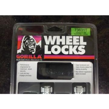 Gorilla Automotive - Chrome Flat Standard Mag Wheel Locks with Washer