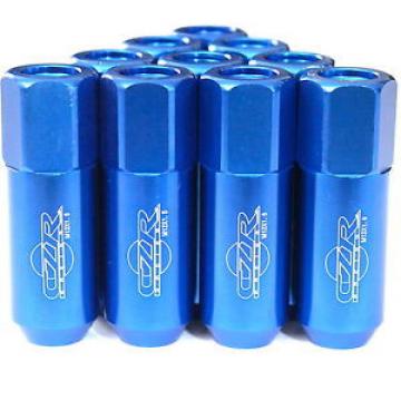 20PC CZRracing BLUE EXTENDED SLIM TUNER LUG NUTS LUGS WHEELS/RIMS (FITS:ACURA)