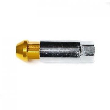 GODSPEED GOLD M12X1.5MM T4 EXTENDED RIM WHEEL LUG NUTS NUT WITH LOCK CIVIC EG EF