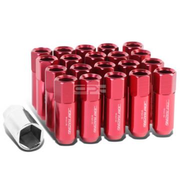 FOR CHEVY CORVETTE/IMPALA 20PCS M12 X 1.5 LUG WHEEL ACORN TUNER LOCK NUTS RED