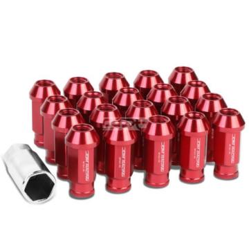 FOR CORVETTE/IMPALA 20X M12 X 1.5 LUG RIM/WHEEL ACORN TUNER LOCK NUTS RED