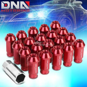 20 PCS RED M12X1.5 OPEN END WHEEL LUG NUTS KEY FOR CORVETTE MALIBU IMPALA