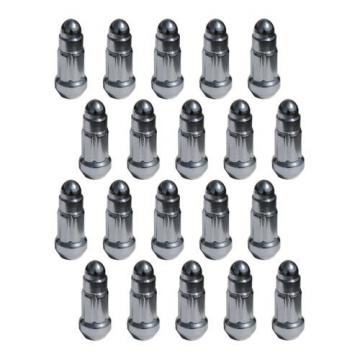 (20) 1/2&#034; Chrome LOCKING Lug Nuts Bullet Style fits Ford Mustang Ranger Classic