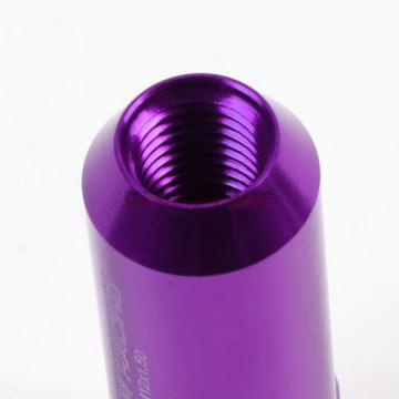 FOR DTS STS DEVILLE 20 PCS M12 X 1.5 ALUMINUM 60MM LUG NUT+ADAPTER KEY PURPLE