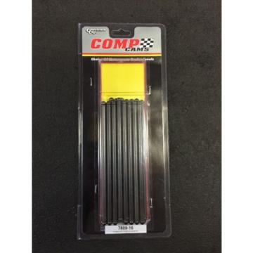 COMP CAMS 7809-16 SBC CHEVY 262-400 RETRO FIT ROLLER HIGH-ENERGY PUSHRODS 7.266