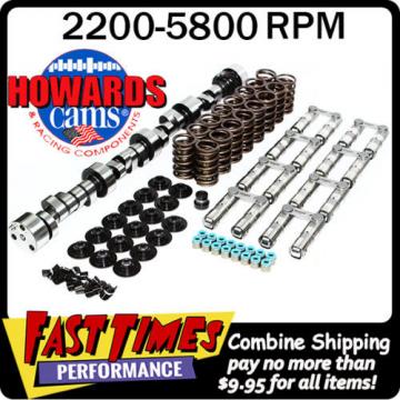 HOWARD&#039;S SBC Chevy Retro-Fit Hyd. Roller 284/288 510&#034;/530&#034; 110° Cam Camshaft Kit