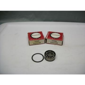 Consolidated 5202 Ball Bearing New Double Row Ball Bearing