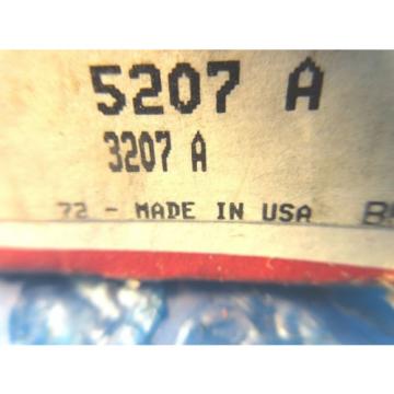 SKF 5207A Double Row Ball Bearing (3207A) 35 mm ID x 72 mm OD x 27 mm W, USA