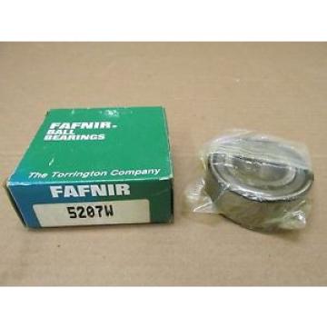 NIB FAFNIR 5207W DOUBLE ROW BALL BEARING METAL SEALED 5207 W 35x72x27 mm