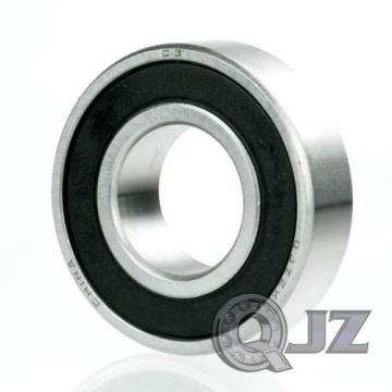 2x 5209-2RS Double Row Sealed Bearing 45mm x 85mm x 30.2mm NEW QJZ Rubber