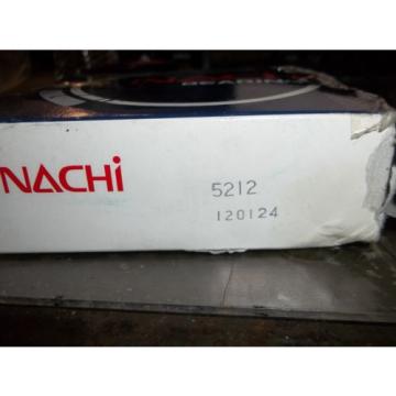 NACHI BEARINGS 5212 DOUBLE ROW BALL BEARINGS    (WL8)