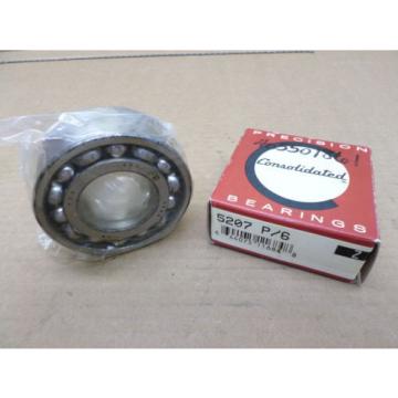 Consolidated Precision Bearing 5207 P/6 Double Row Ball Bearing