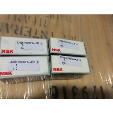 NSK  BEARING  3305FW1GA3P6    DOUBLE ROW ANGULAR CONTACT