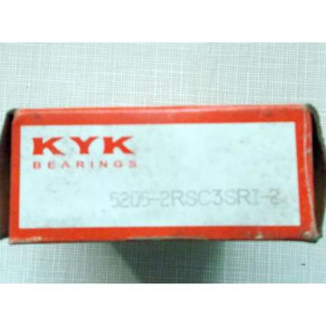 KYK 5205-2RS C3SRI-2 DOUBLE ROW BALL BEARING