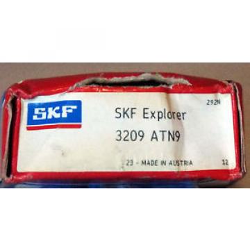 1 NEW SKF 3209 ATN9 DOUBLE ROW ANGULAR CONTACT BEARING NIB ***MAKE OFFER***