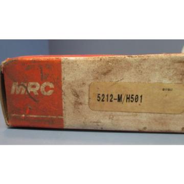 MRC 5212M-H501 Double Row Ball Bearing 110mm OD, 60mm ID, 36.5mm Wide NIB