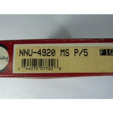 Consolidated NNU-4920-MSP/5 Double Row Ball Bearing ! NEW !