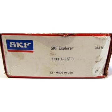 1 NEW SKF 3311 A-2Z/C3 DOUBLE ROW ANGULAR CONTACT BEARING NNB