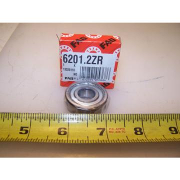 NEW FAG SINGLE ROW DOUBLE SHIELDED BALL BEARING 12mm IDX32mmODX10mm 6201.2ZR