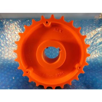 REX, Rexnord N815-25T Double Row Sprocket for #815 Chain, 25 Teeth, 1 7/16&#034; Bore